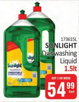 KitKat Cash and Carry SUNLIGHT Dishwashing Liquid offer