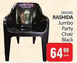 KitKat Cash and Carry RASHIDA Jumbo Party Chair Black offer