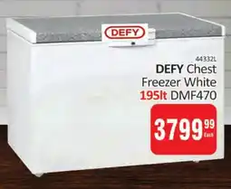 KitKat Cash and Carry DEFY Chest Freezer White DMF470 offer