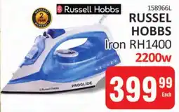 KitKat Cash and Carry Russell Hobbs Iron RH1400 offer