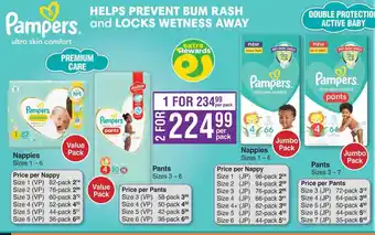 Dis-Chem Pampers Nappies/ Pants offer