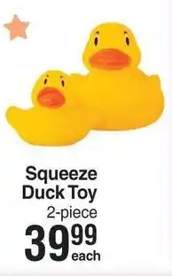 Dis-Chem Squeeze Duck Toy offer