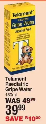 Dis-Chem Telament Paediatric Gripe Water offer