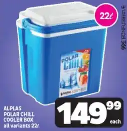 Usave Alplas polar chill cooler box all variants offer