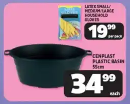 Usave Cenplast plastic basin offer