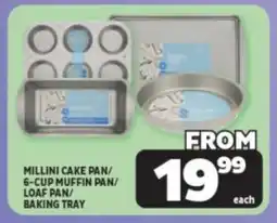 Usave Millini cake pan/ 6-cup muffin pan/ loaf pan/ baking tray offer