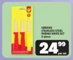 Usave Ubrand stainless steel paring knife set offer