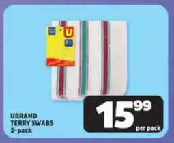 Usave Ubrand terry swabs offer