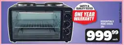 Usave Essentials mini oven offer