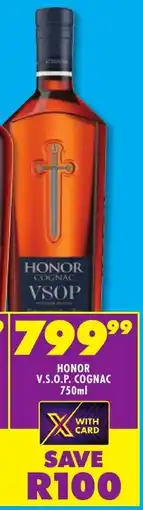 Shoprite Liquor Honor v.s.o.p. cognac offer