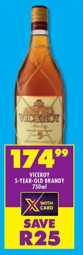 Shoprite Liquor Viceroy 5-year-old brandy offer