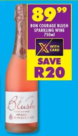 Shoprite Liquor Bon courage blush sparkling wine offer