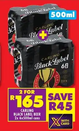 Shoprite Liquor Carling black label beer offer