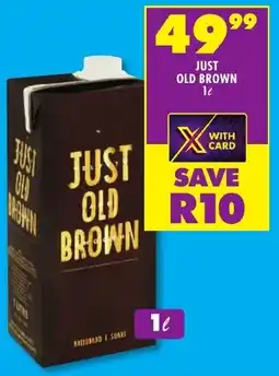 Shoprite Liquor Just old brown offer