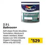 Builders Warehouse Dulux 2.5L Bathroom+ offer