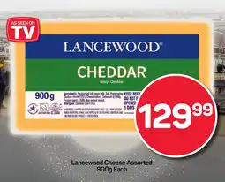 Pick n Pay Lancewood Cheese Assorted offer