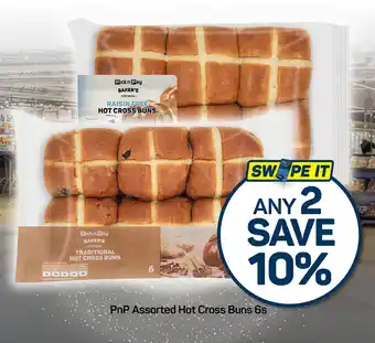 Pick n Pay PnP Assorted Hot Cross Buns offer