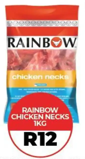 1UP Rainbow chicken necks offer