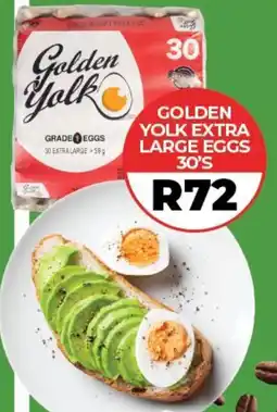 1UP Golden yolk extra large eggs offer