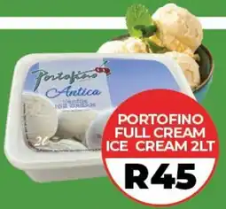 1UP Portofino full cream ice cream offer