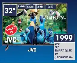 President Hyper JVC 32" Smart QLED TV offer