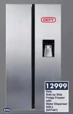 President Hyper Defy Side by Side Fridge Freezer with Water Dispenser offer