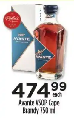 Diamond Discount Liquor Avante VSOP Cape Brandy offer