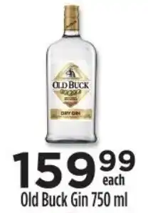 Diamond Discount Liquor Old Buck Gin offer