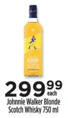 Diamond Discount Liquor Johnnie Walker Blonde Scotch Whisky offer