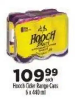 Diamond Discount Liquor Hooch Cider Range Cans offer