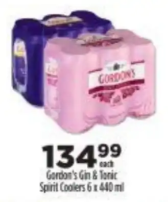 Diamond Discount Liquor Gordon's Gin & Tonic Spirit Coolers offer