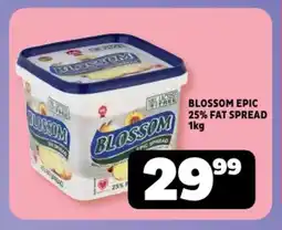 Usave Blossom epic 25% fat spread offer