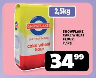 Usave Snowflake cake wheat flour offer