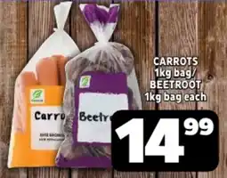 Usave Carrots/ Beetroot offer