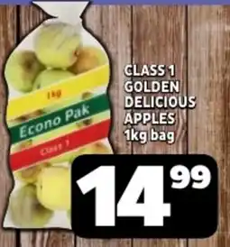 Usave Class 1 golden delicious apples offer