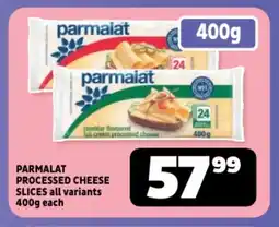 Usave Parmalat processed cheese slices all variants offer