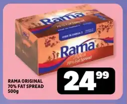 Usave Rama original 70% fat spread offer