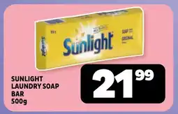 Usave Sunlight laundry soap bar offer