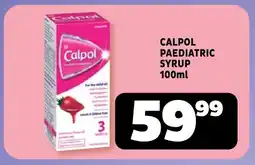 Usave Calpol paediatric syrup offer