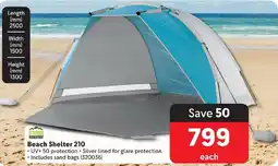 Makro Camp Master Beach Shelter 210 offer