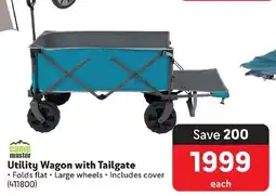 Makro Camp Master Utility Wagon with Tailgate offer