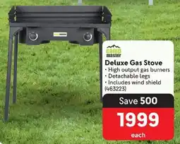 Makro Camp Master Deluxe Gas Stove offer