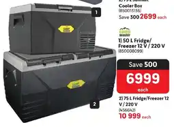 Makro Camp Master Fridge/ Freezer 12 V/220 V offer