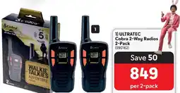 Makro ULTRATEC Cobra 2-Way Radios offer