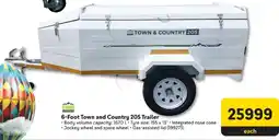 Makro Camp Master 6-Foot Town and Country 205 Trailer offer