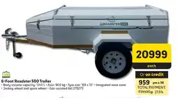 Makro Camp Master 6-Foot Roadster 500 Trailer offer