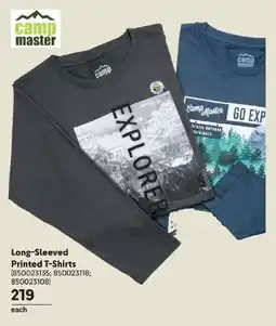 Makro Camp Master Long-Sleeved Printed T-Shirts offer