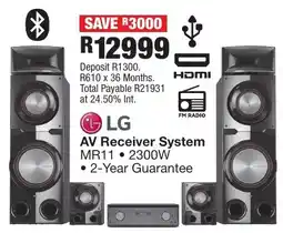 OK Furniture LG AV Receiver System offer