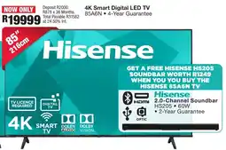 OK Furniture Hisense 4K Smart Digital LED TV offer