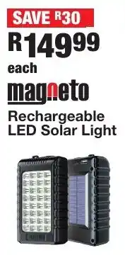 OK Furniture Magneto Rechargeable LED Solar Light offer